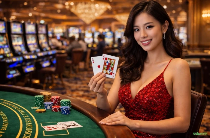 Jogos com maior RTP na 55bet55